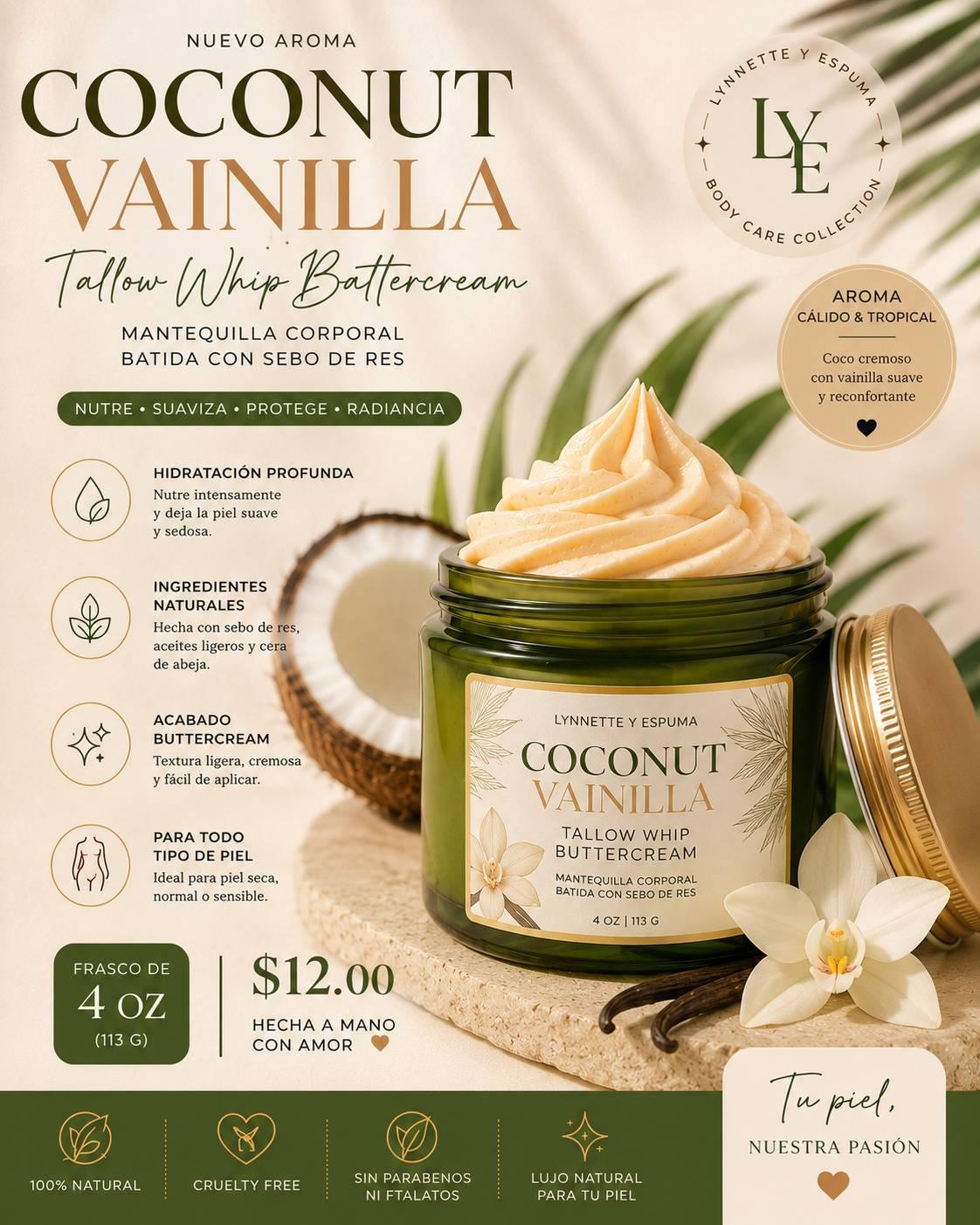 Tallow beef whipped cream