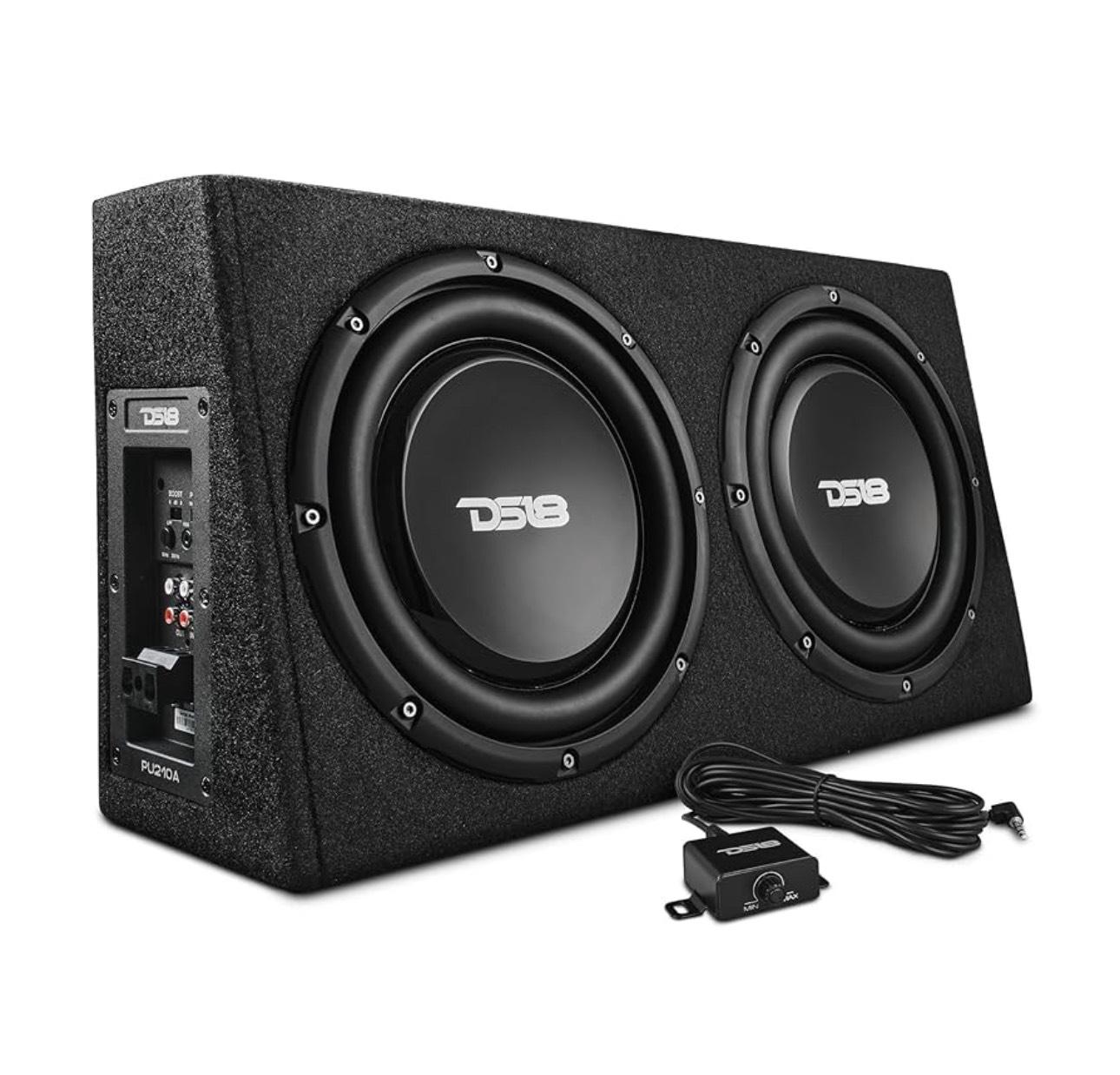 BAJO DOBLE 10" AMPLIFICADO DS18(PU210A)
