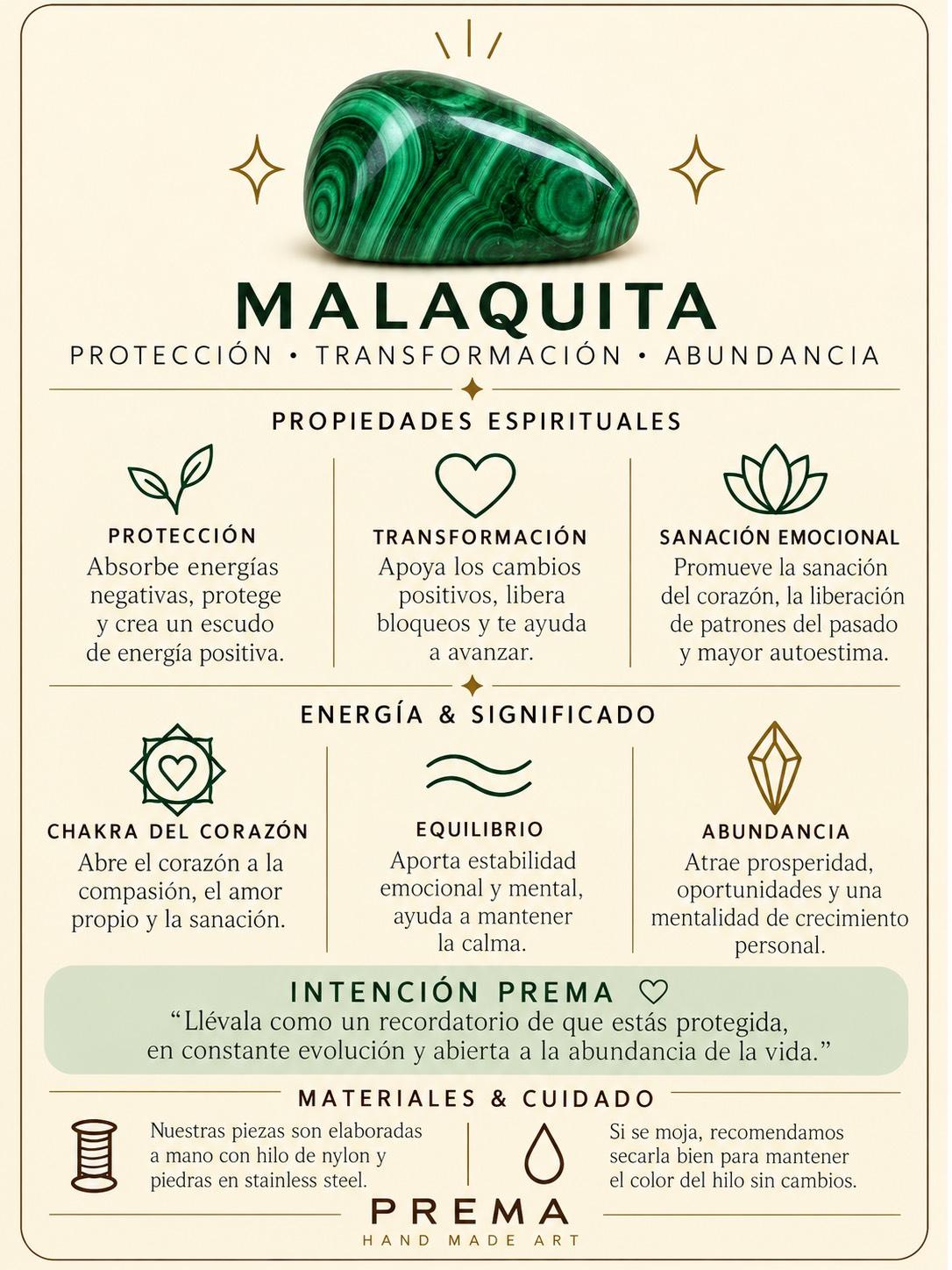 Malachite Anklet imagen 4