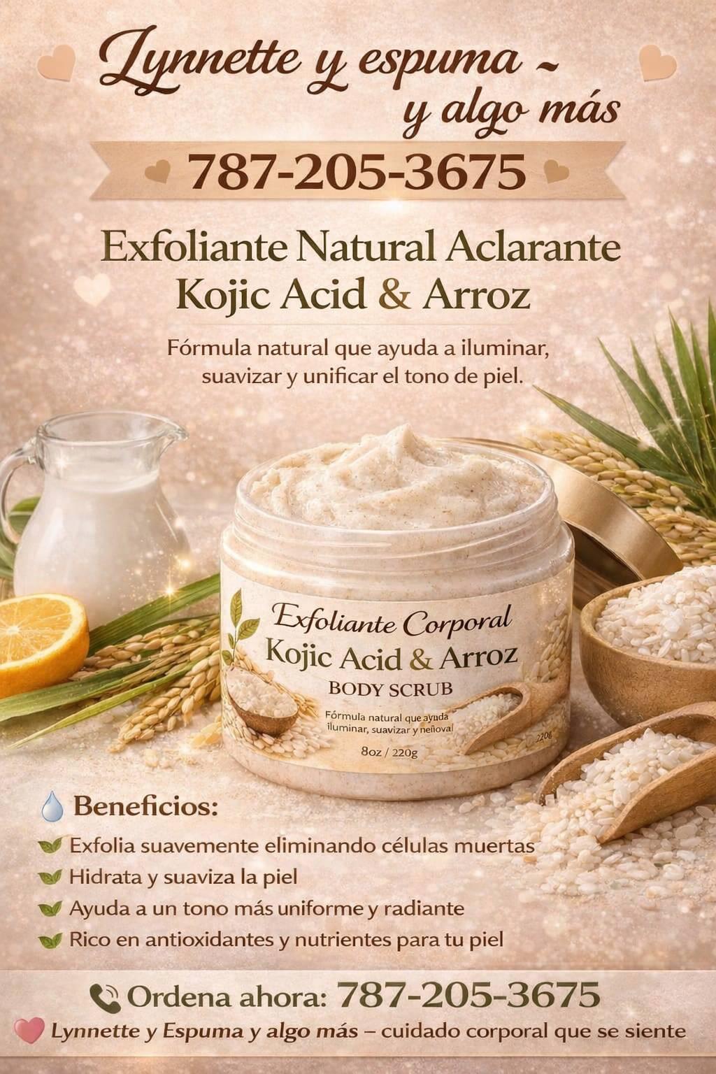 Exfoliante aclarante