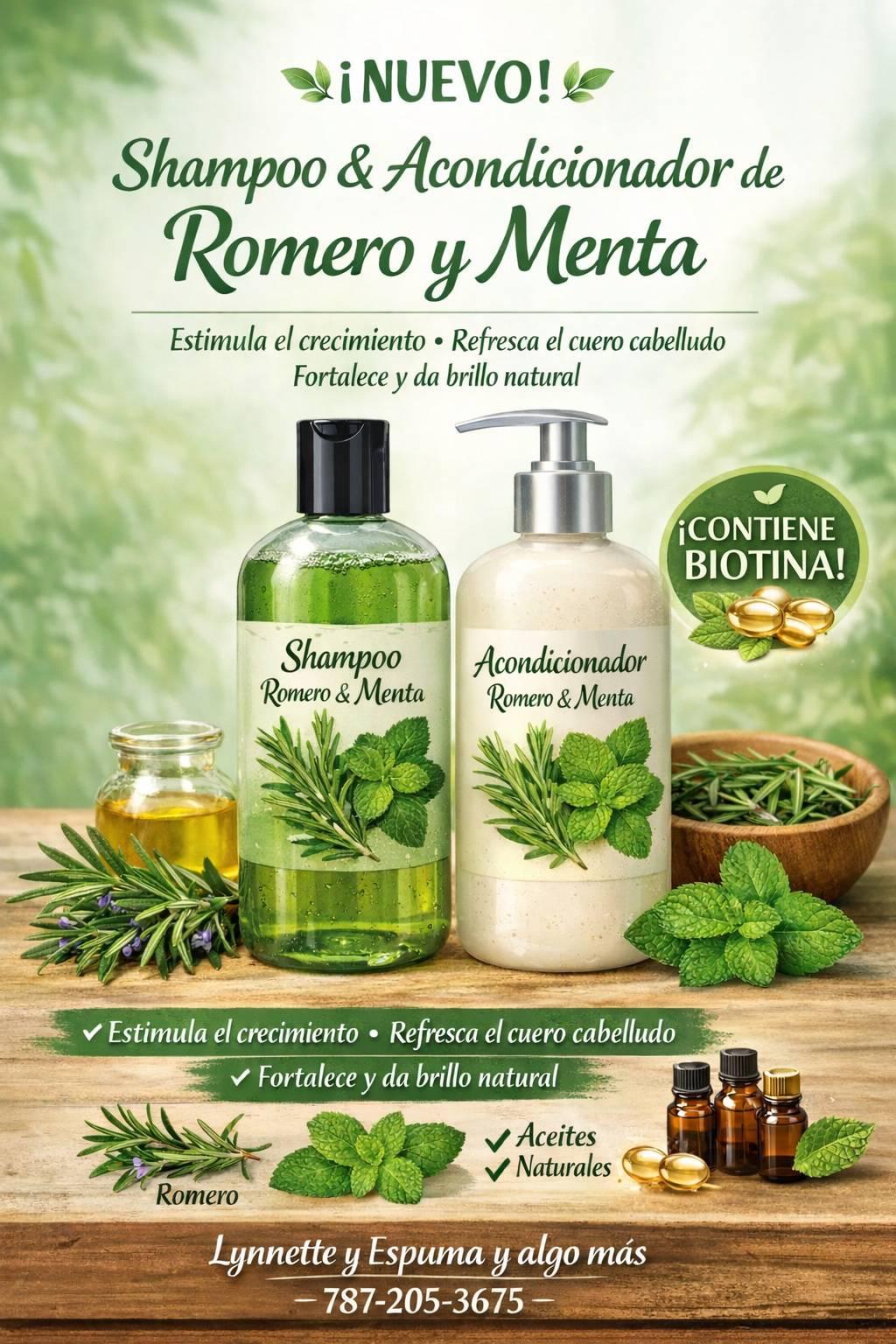 Shampoo y acondicionador