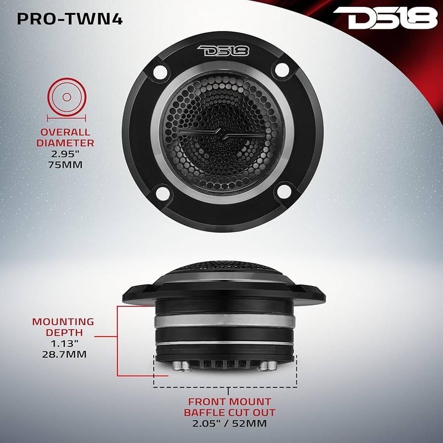TWEETER DS18 (Pro-TWN4) 4OHM imagen 3