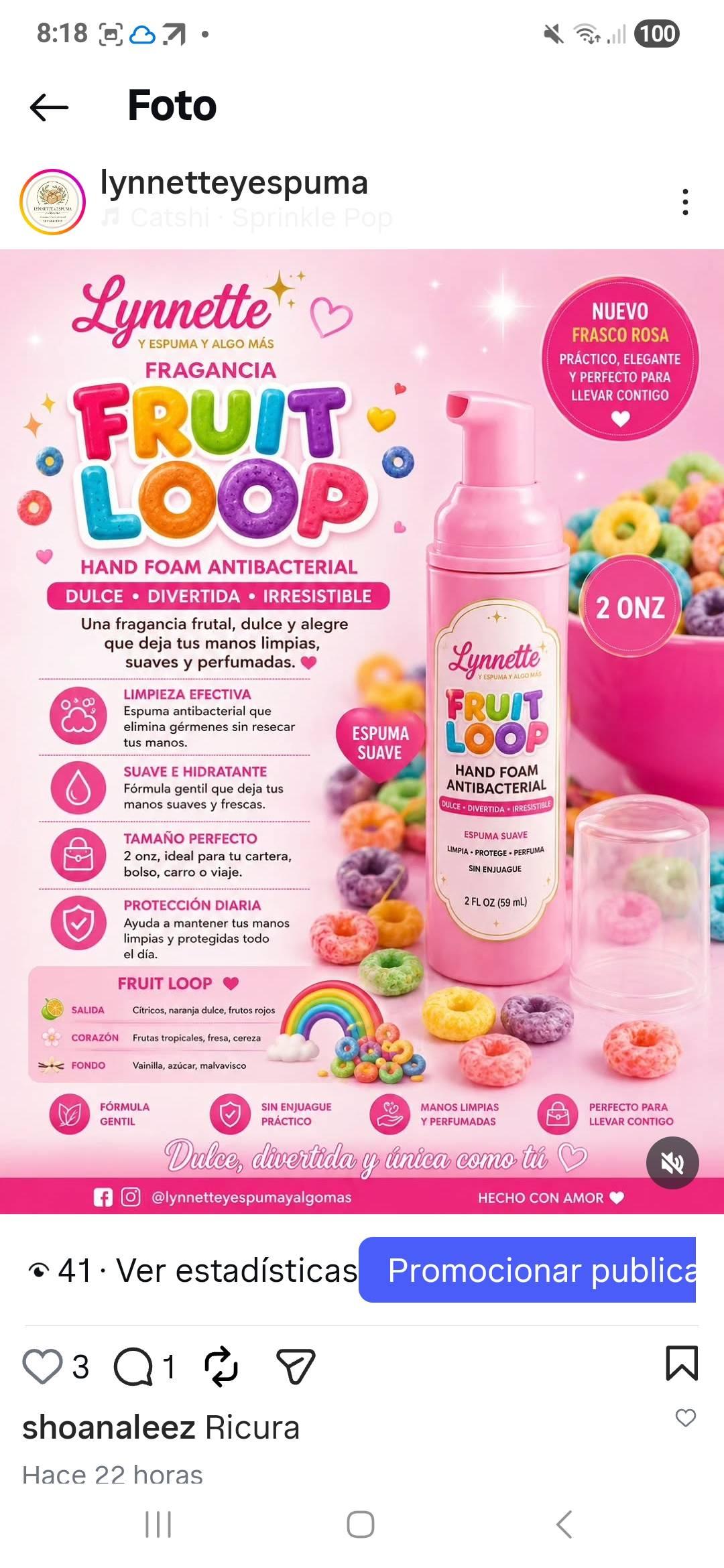Foam antibacterial imagen 4