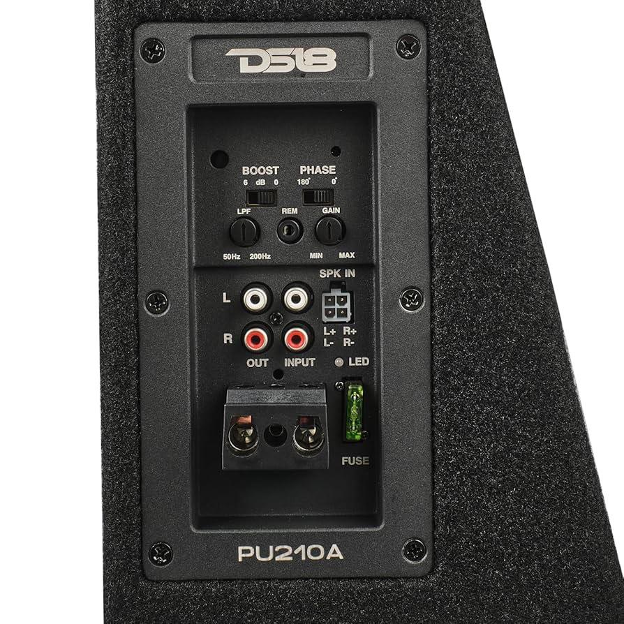 BAJO DOBLE 10" AMPLIFICADO DS18(PU210A) imagen 4