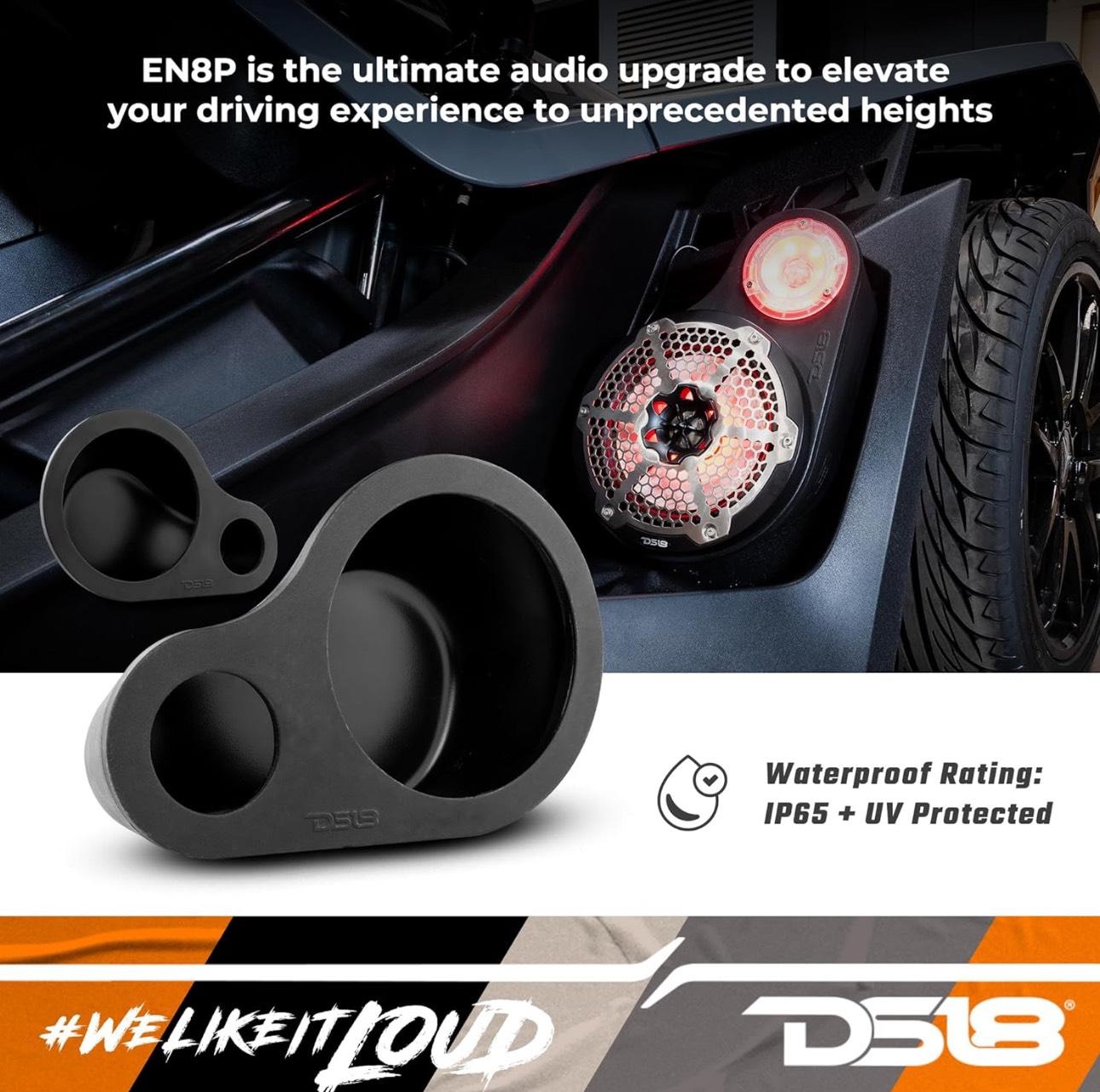 PANEL MOTORA 8" +TWEETER DS18 ABS (EN8P) imagen 4