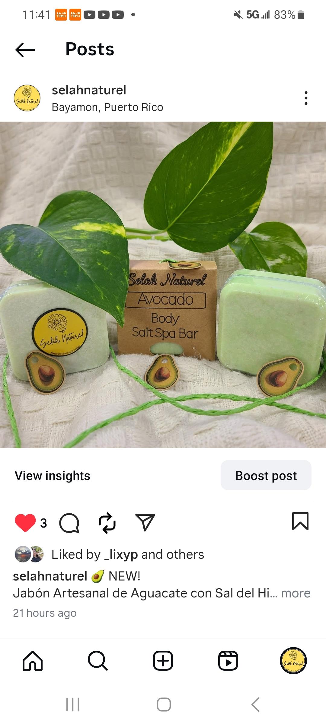 AGUACATE - BODY SALT SPA BAR imagen 3