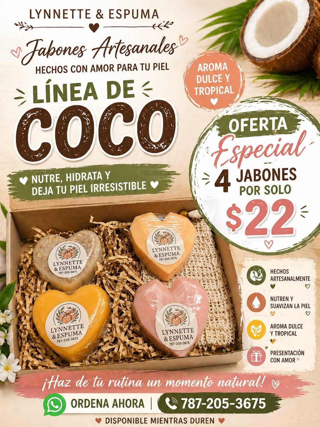 Kit de 4 jabones