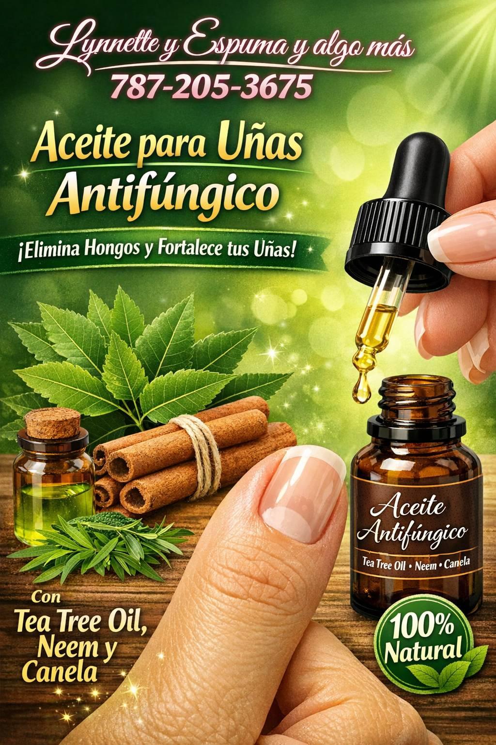 Aceite antifúngico