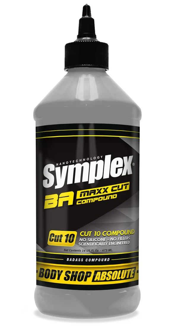 Symplex® BA Maxx, Corte 10 Ultra nivelador “Body Shop Real One Step Compound”