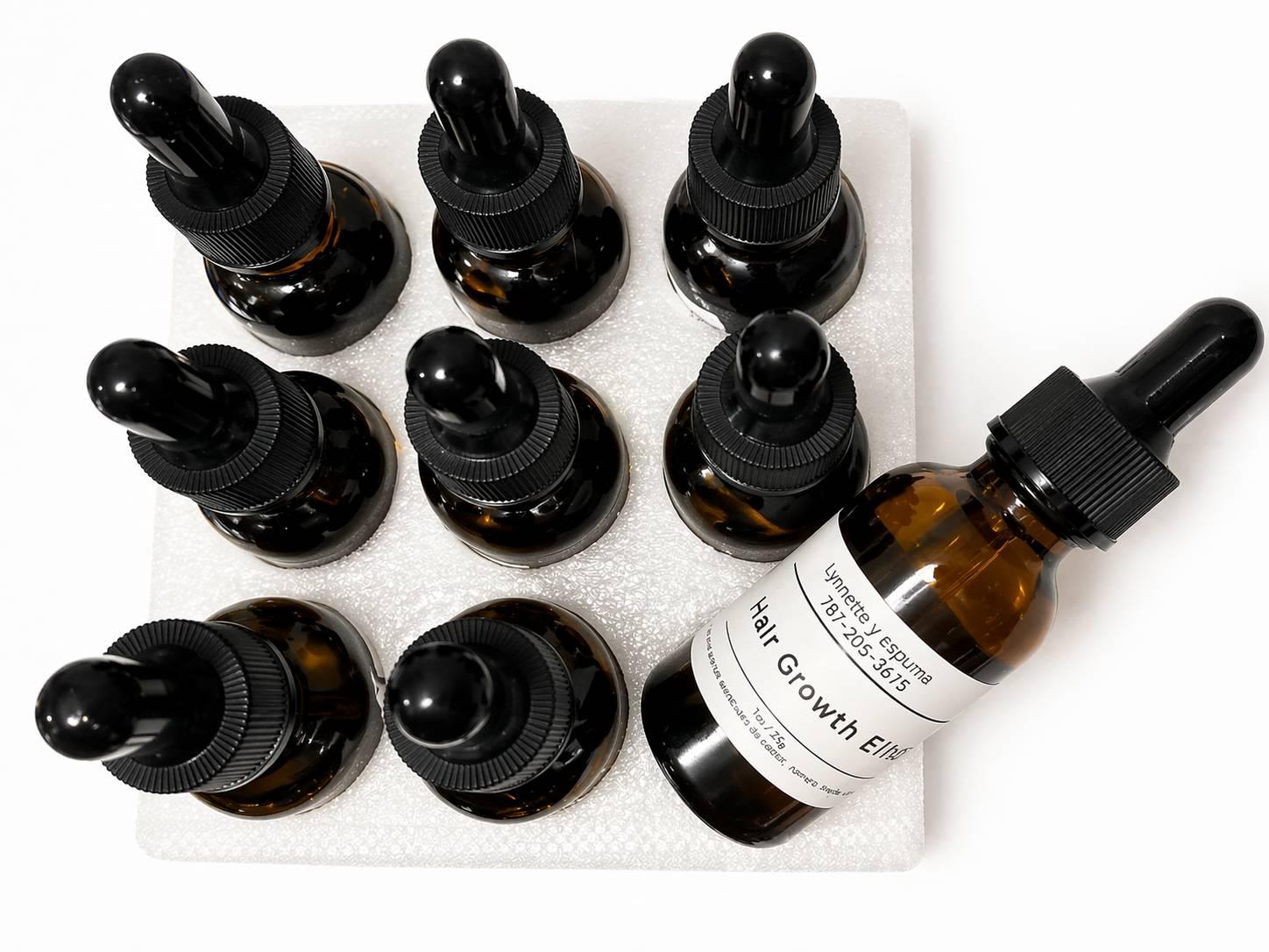 Aceite Fortalecer cabello Romero,  menta y biotina