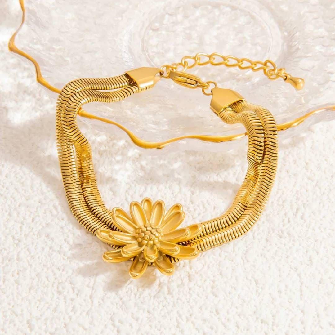 Pulsera doble cadena