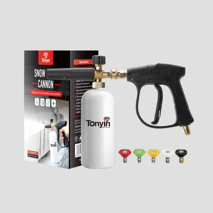 Tonyin Snow Foam Cannon (With Spray Gun And Pressure Washer Nozzles) (TT02C)